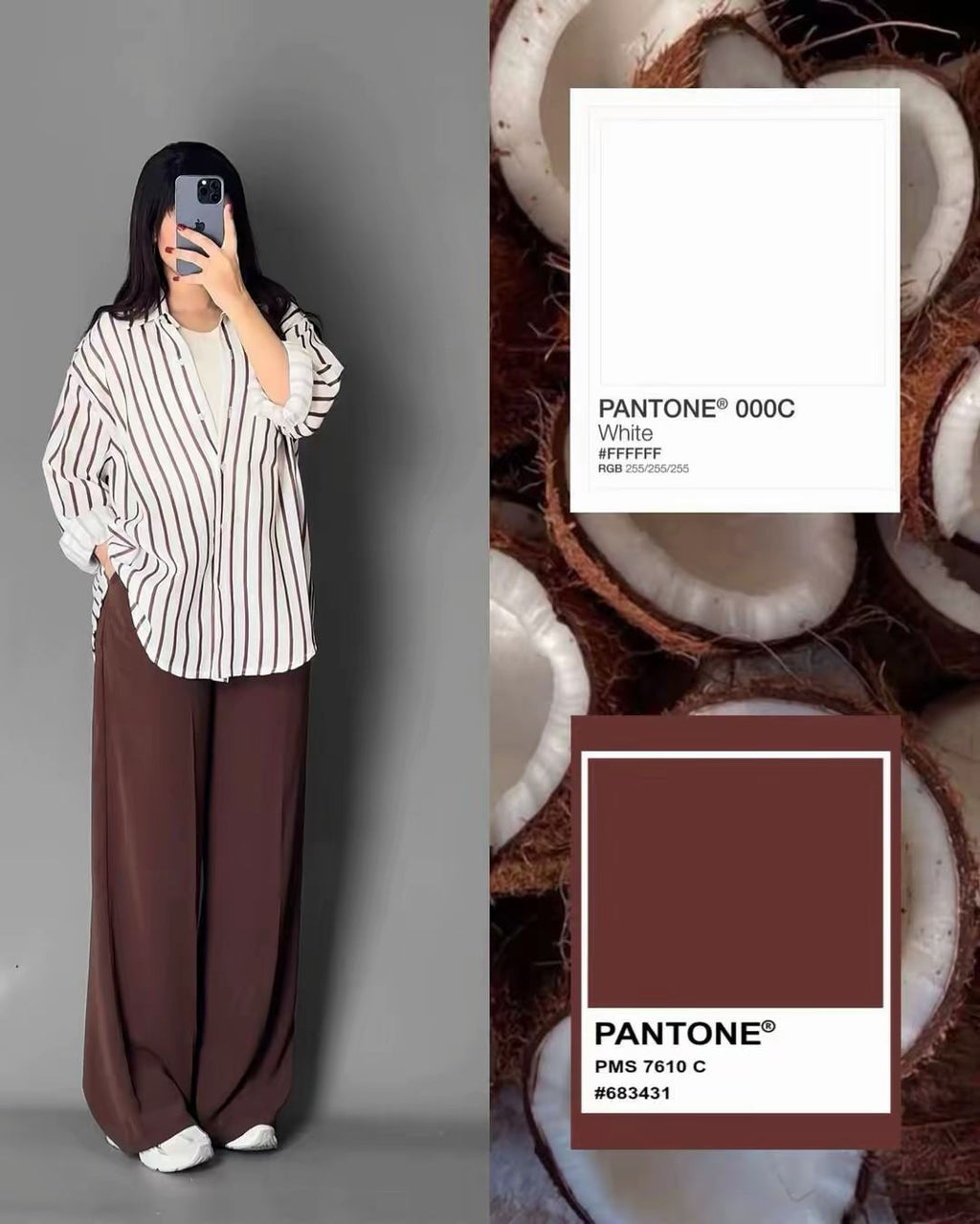 Pantalon Class taille haute